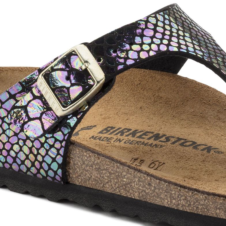 Gizeh Birko-Flor Shiny Snake Black Multicolor Gizeh Birko-Flor Shiny Snake Black Multicolor