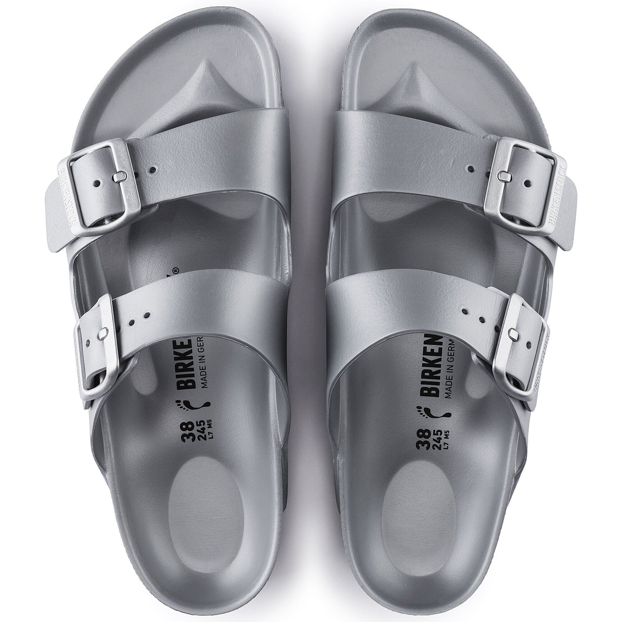 【在庫有】 Arizona/アリゾナ EVA シルバー | BIRKENSTOCK 靴