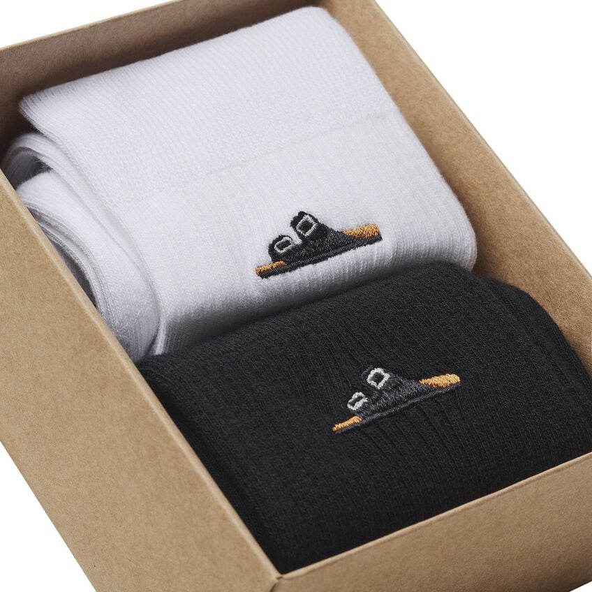 Set Cotton Ribbed Socks Cotton/Polyamid/Elastane