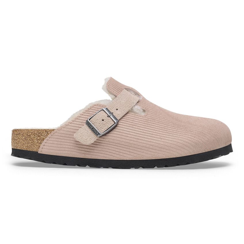 Boston VL Corduroy Teddy Shearling Suede Leather/Fur