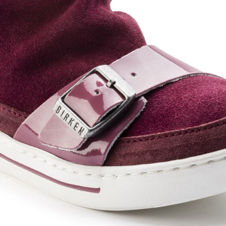 Ballina Suede Leather Plum Ballina Suede Leather Plum
