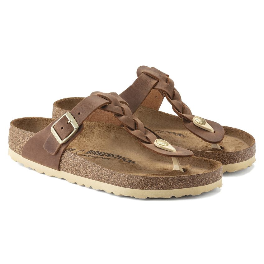 Gizeh Braided Waxy Leather
