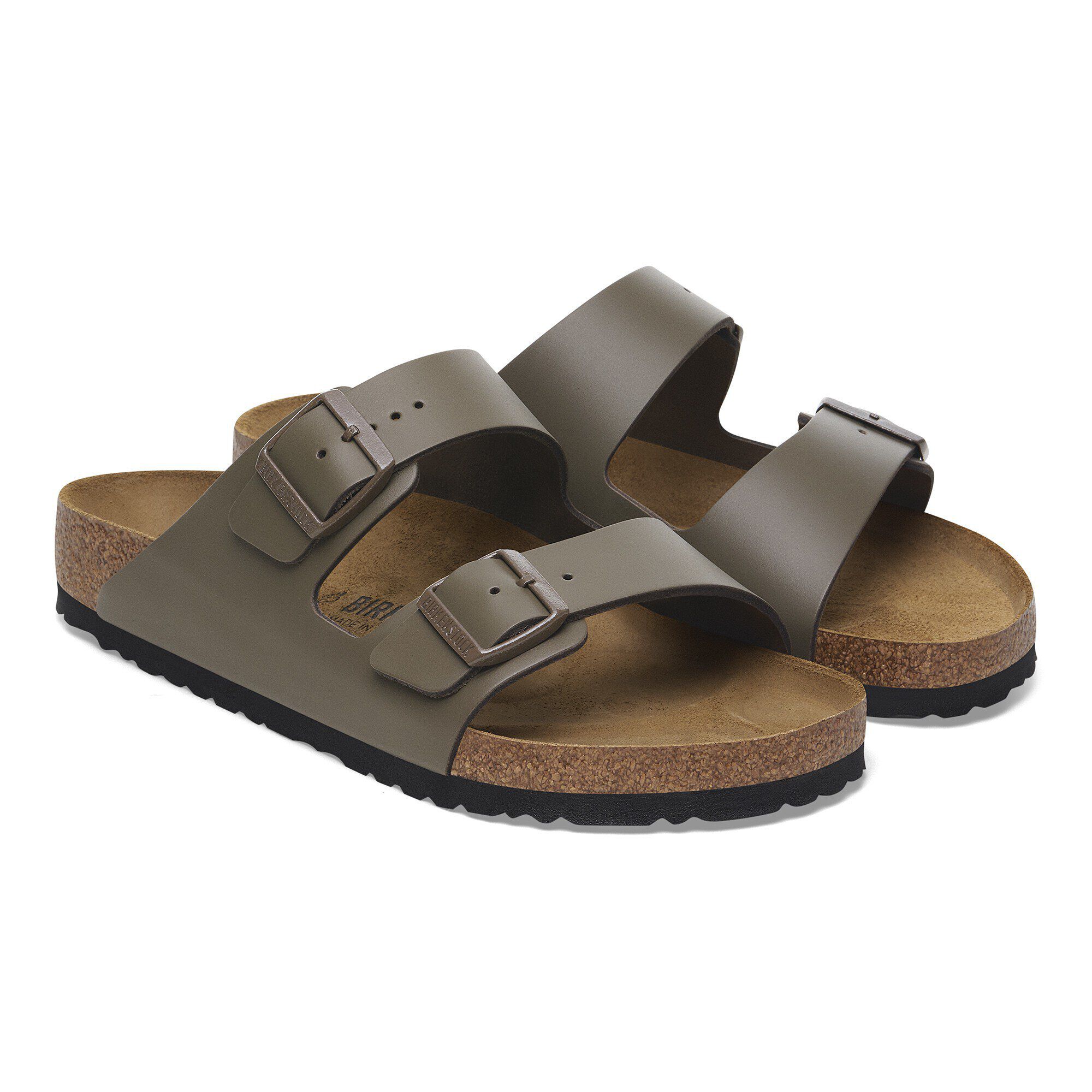 ブランド通販サイト Natural Arizona Leather BIRKENSTOCK | Gray Concrete 靴