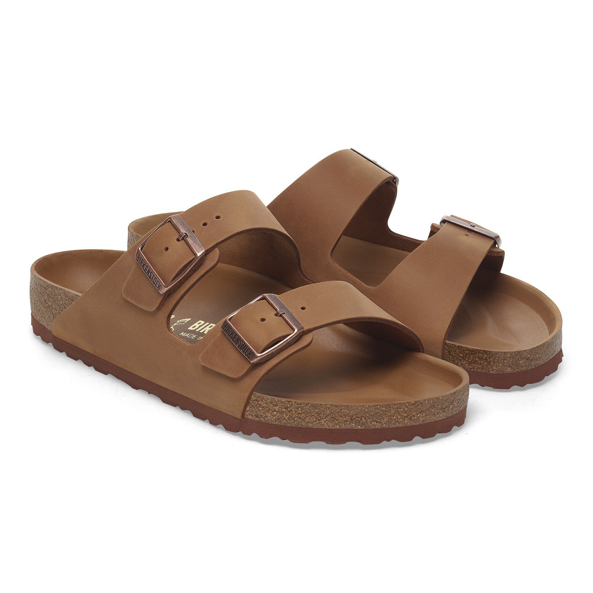 【関税&送料込】Birkenstock Arizona Bs Leather Sandals Birkenstock Arizona BS Oiled Leather Sandals - Shippy Shoes