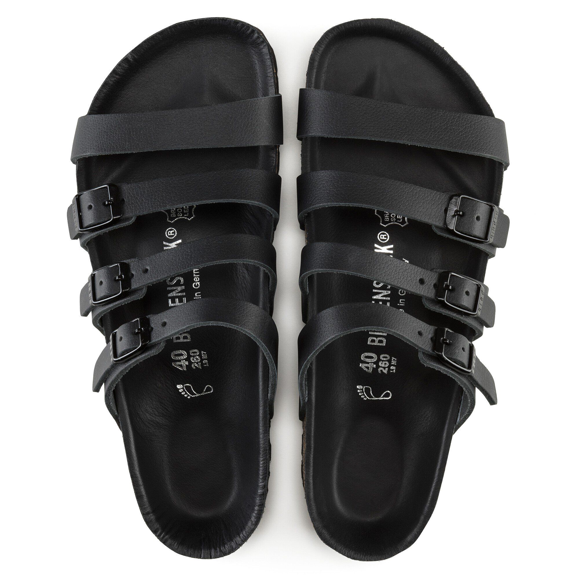 Birkenstock total black clearance