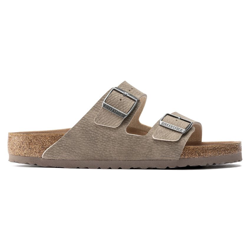 Birkenstock Arizona (Vegan) - Desert Dust Grey Taupe