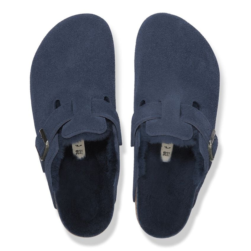 Boston Shearling Suede Leather