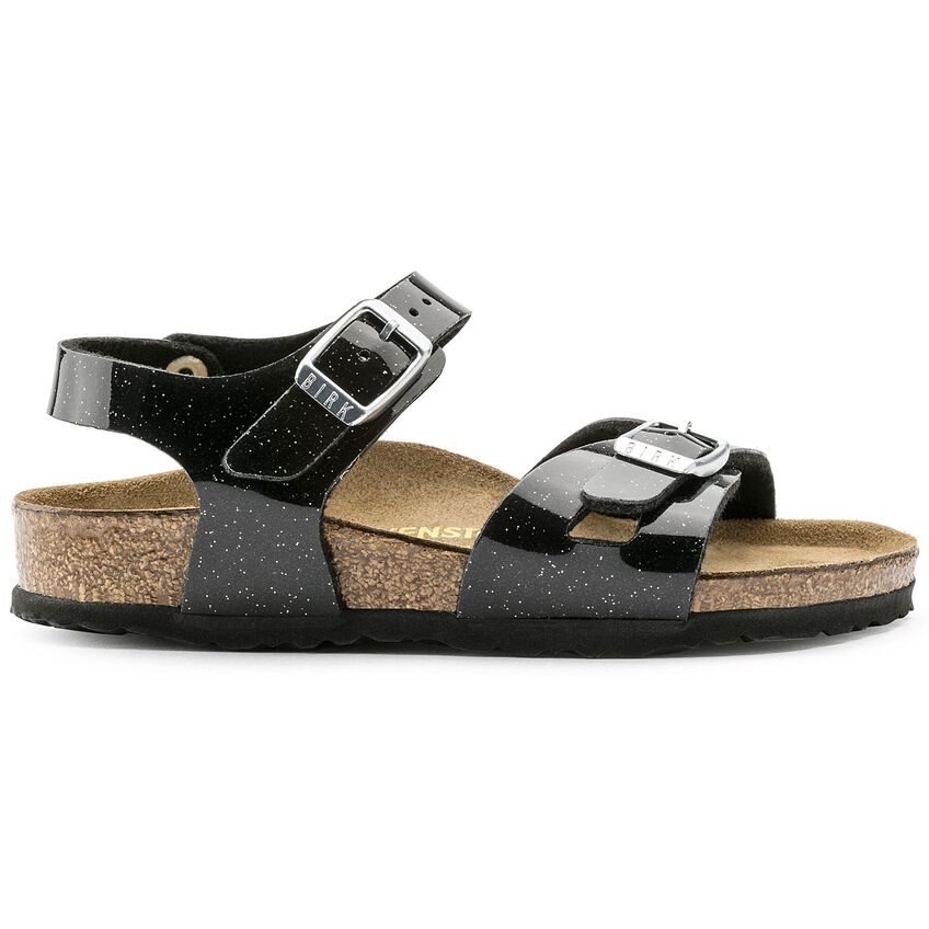 affjedring plantageejer Estate Rio Kids Birko-Flor Magic Galaxy Black | BIRKENSTOCK