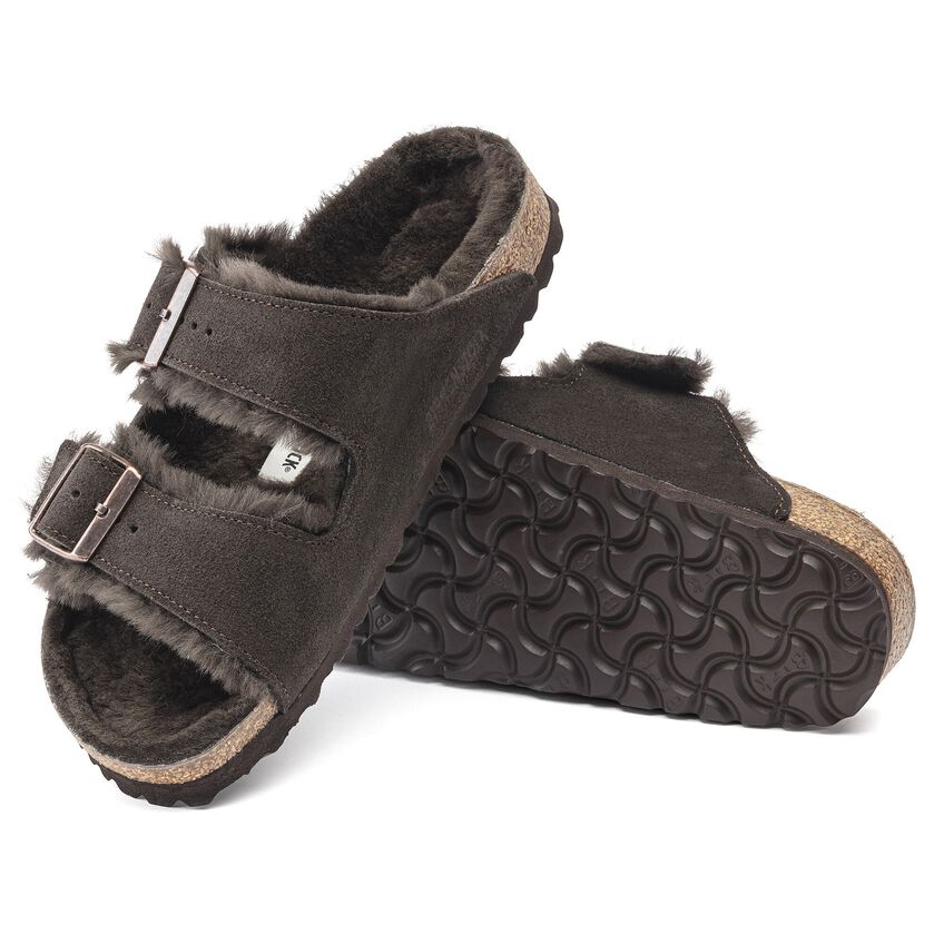 Arizona Shearling Suede Leather/Fur