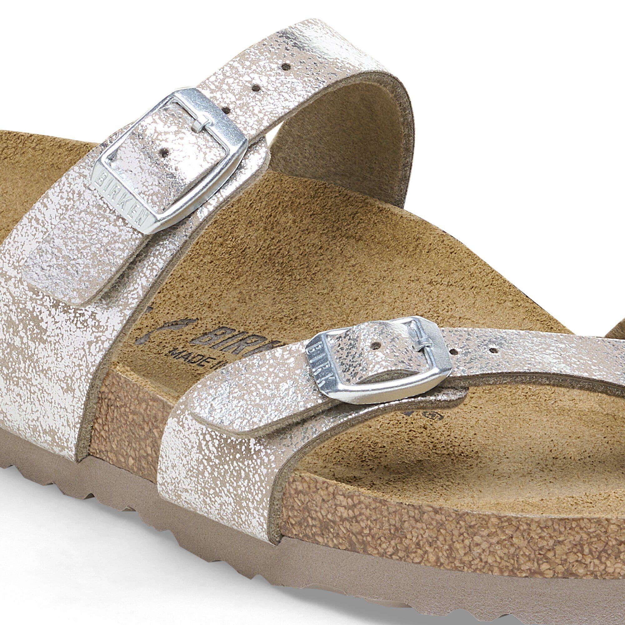 Birkenstock mayari silver on sale