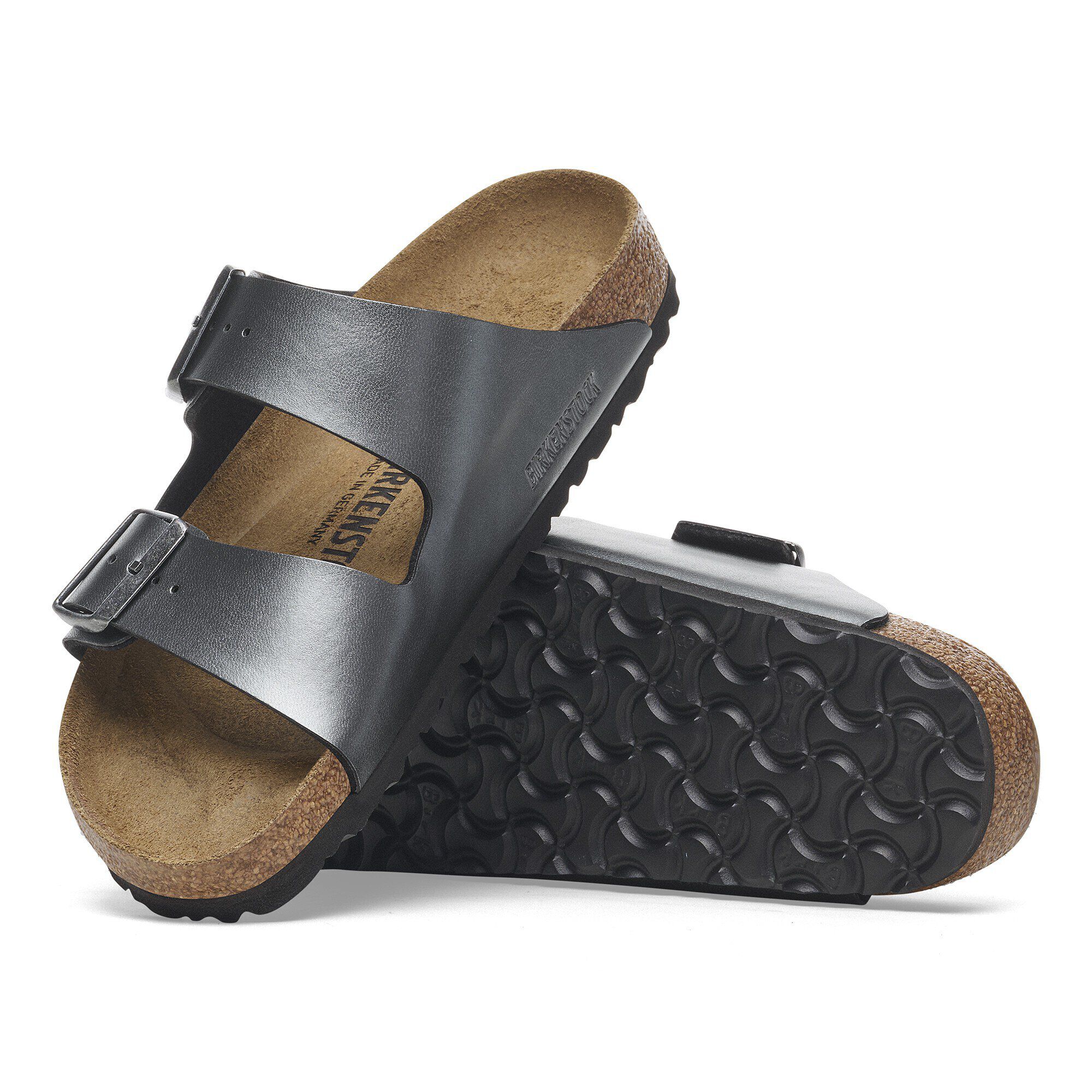 口コミ・レビューで人気商品を探そう Birko-Flor Arizona Metallic BIRKENSTOCK | Black 靴