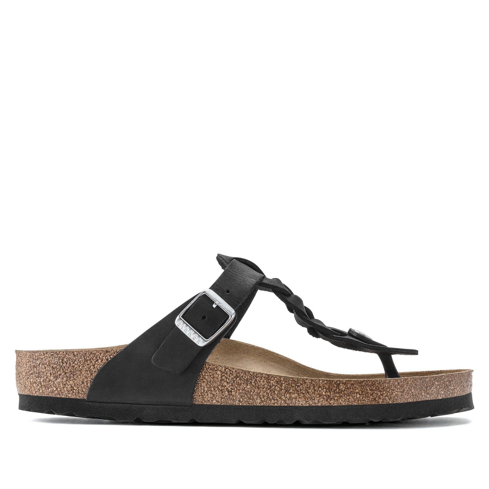 ビルケンシュトック ギゼ オイルレザー 黒 43インチ Gizeh / ギゼ オイルドレザー ブラック | BIRKENSTOCK