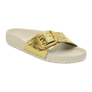 Madrid Big Buckle Natural Leather