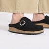 Buckley Shearling Suede Leather