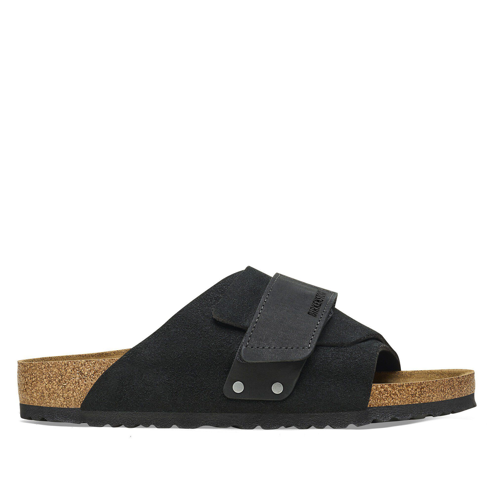 Kith x Birkenstock Kyoto Suede ☆ Made in Germany Black Kyoto Suede Leather Black | BIRKENSTOCK