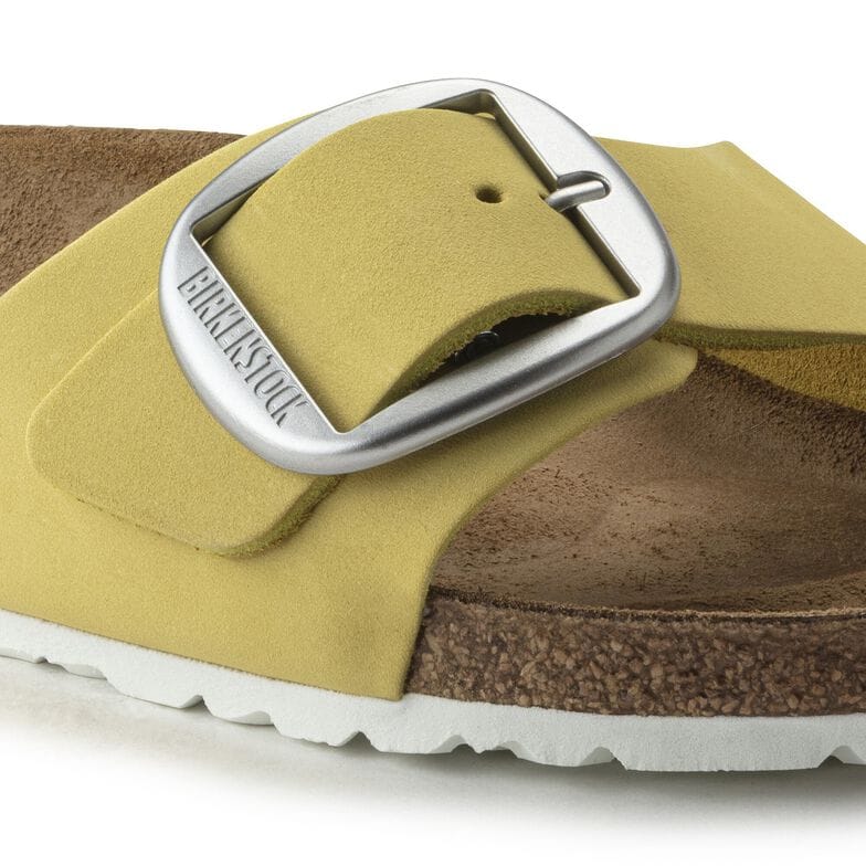 Madrid Big Buckle Nubuk Leather