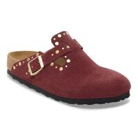 Boston Rivets Suede Leather