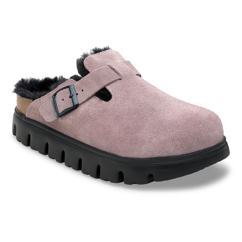 Boston PAP Chunky Shearling Suede Leather/Fur