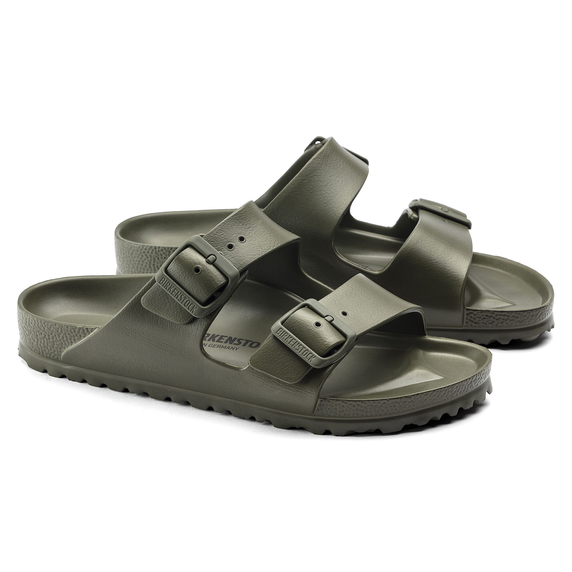 Birkenstock arizona essentials khaki clearance