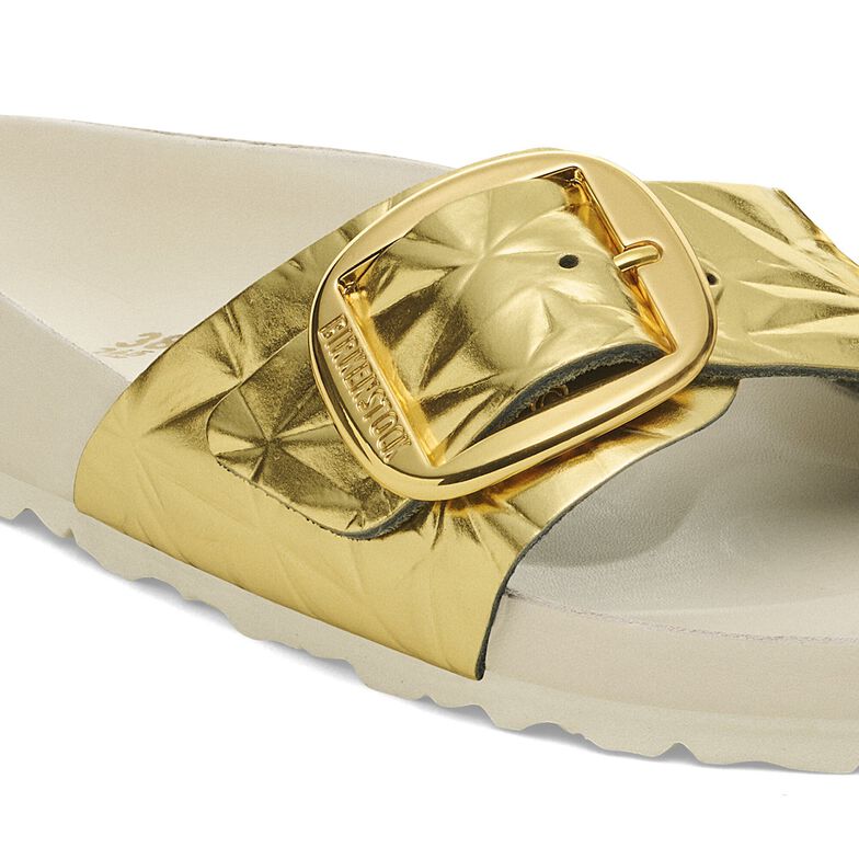Madrid Big Buckle Natural Leather