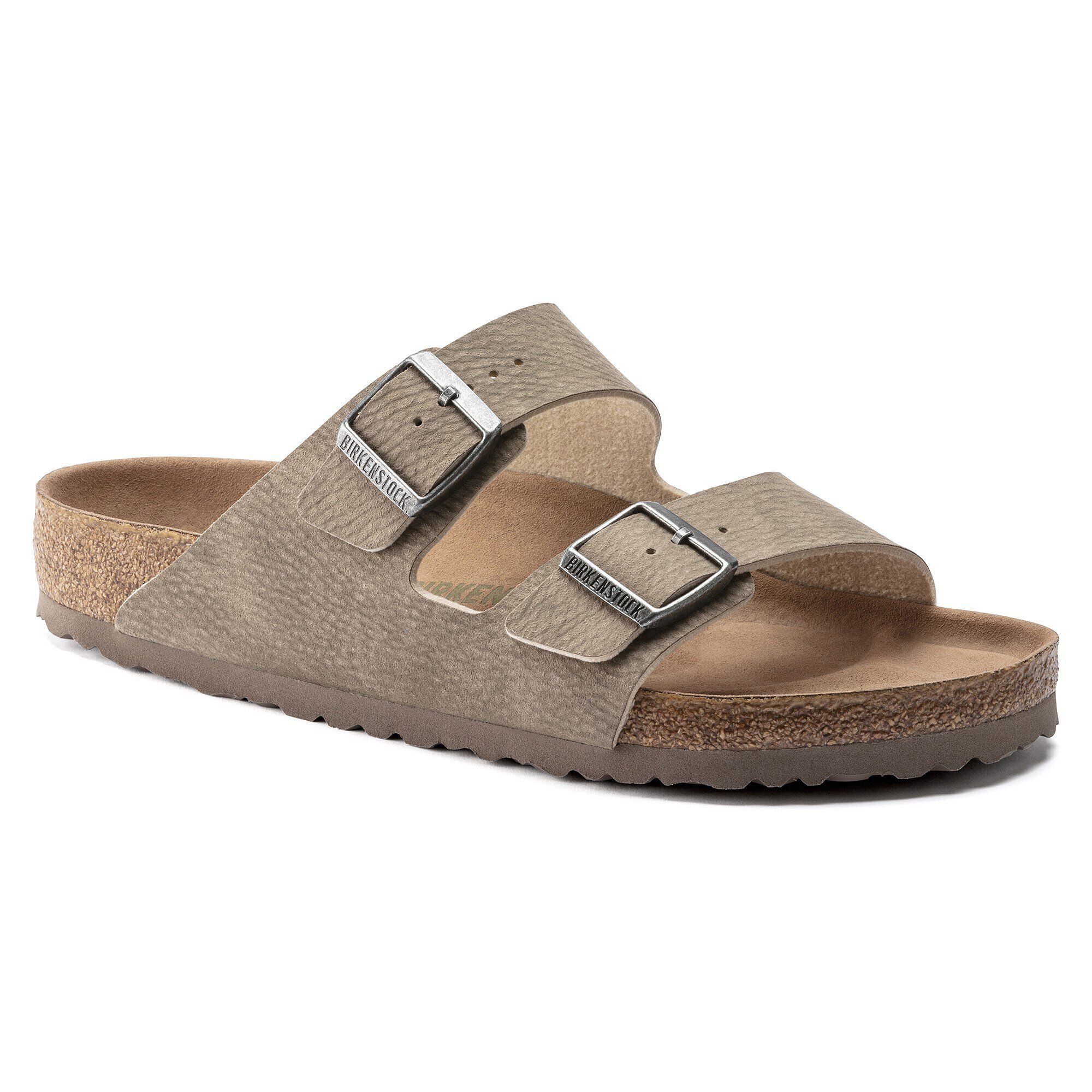 Arizona Vegan Synthetik Desert Dust Gray Taupe BIRKENSTOCK