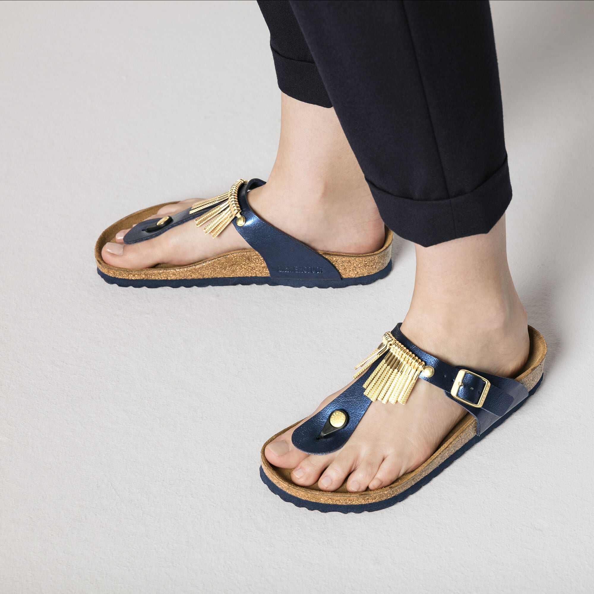 Gizeh fringe birkenstock 2025