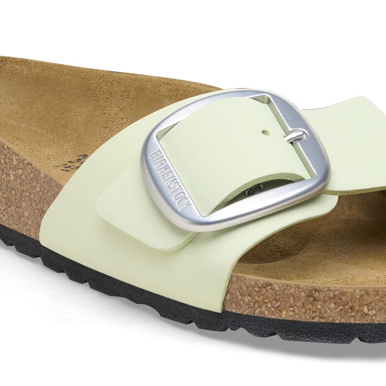 Madrid Big Buckle Nubuk Leather