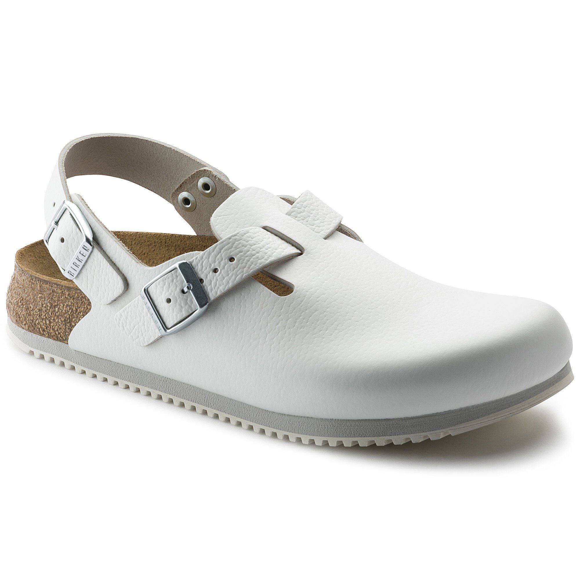 Tokio Super Grip Natural Leather White | BIRKENSTOCK