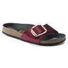 Madrid Big Buckle Rivet Logo Velvet