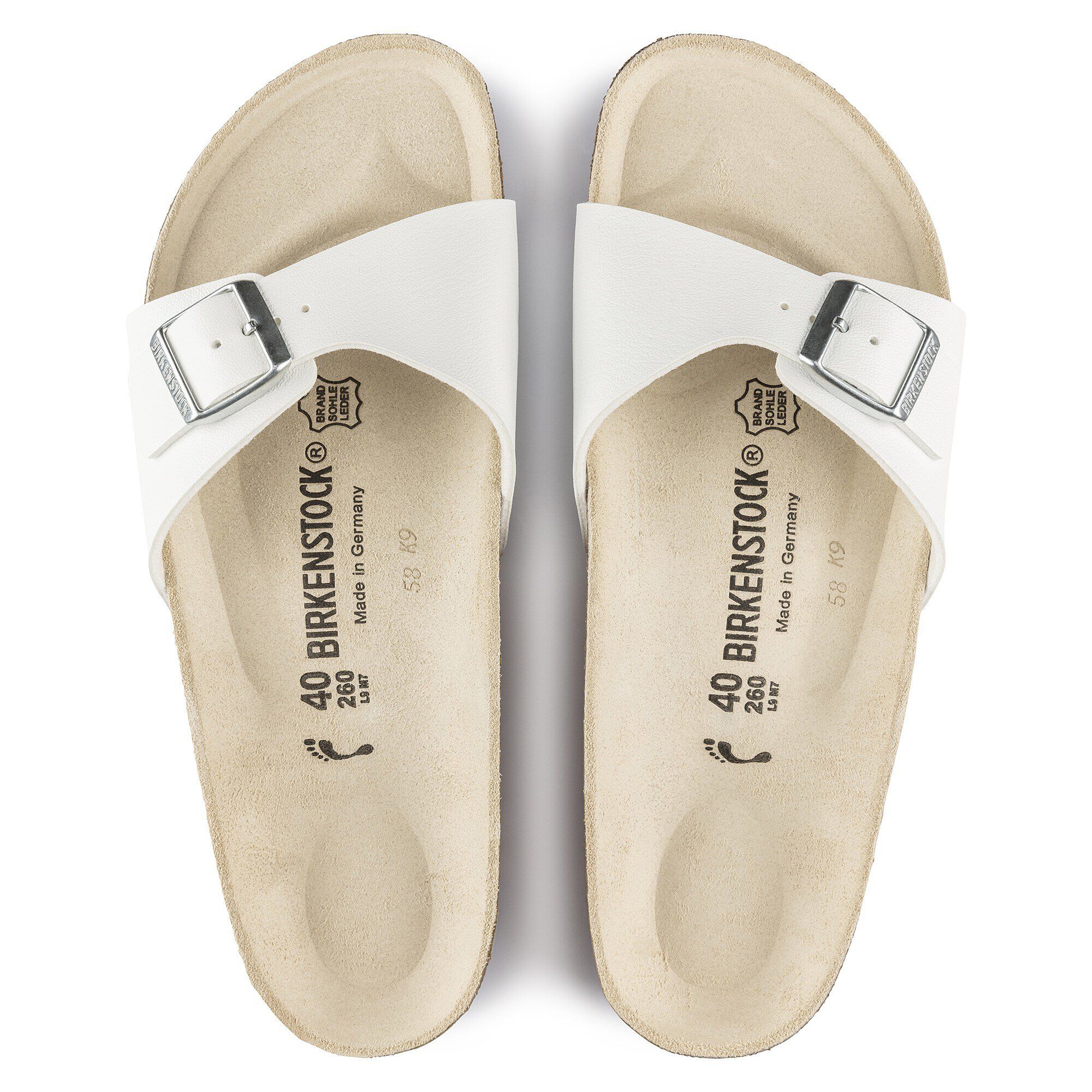 Madrid / マドリッド ビルコフロー ホワイト | BIRKENSTOCK