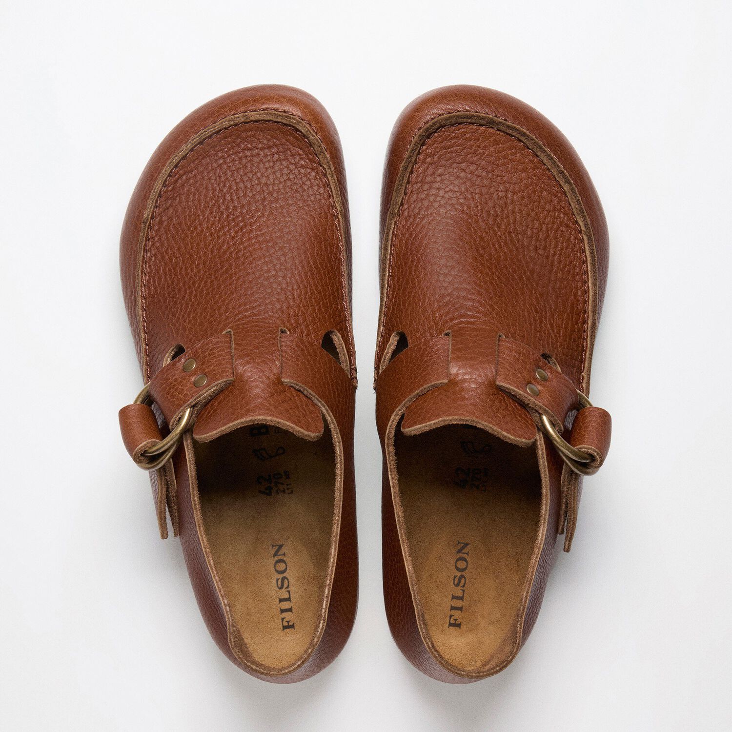 FILSON London Moccasin Natural Leather