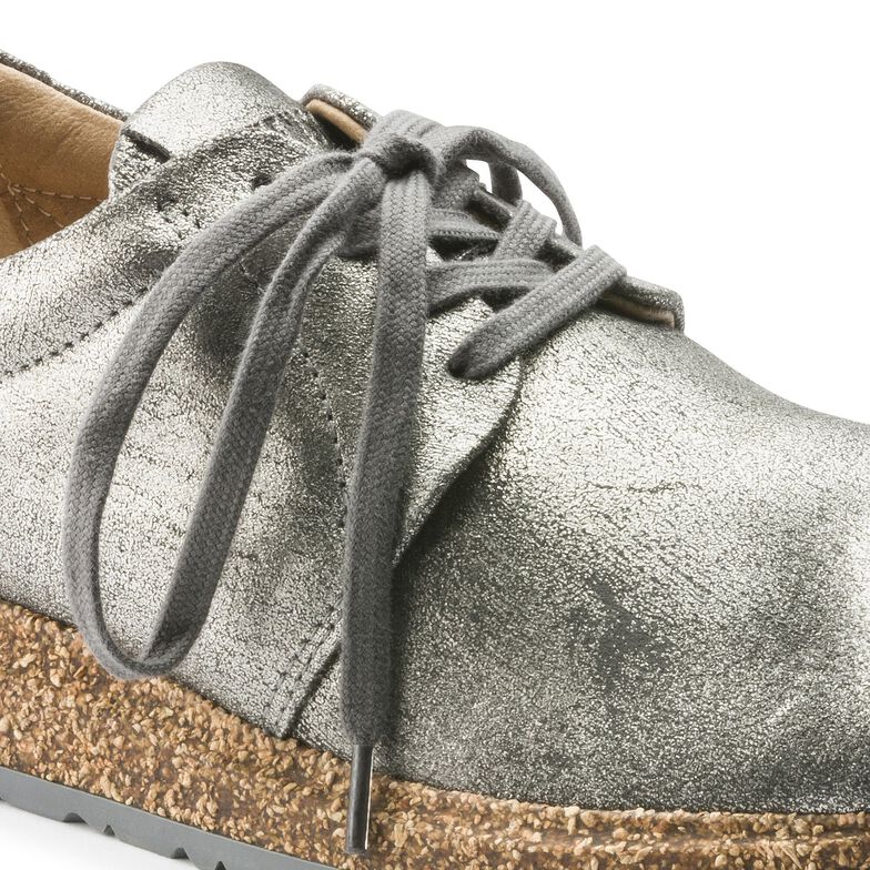 Wrigley Natural Leather Metallic Silver Wrigley Natural Leather Metallic Silver