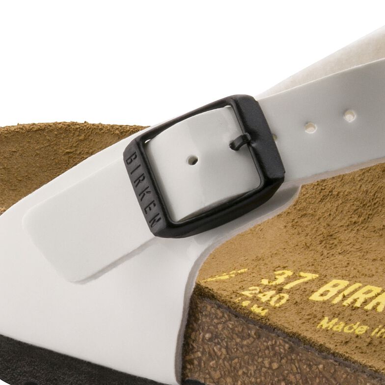Gizeh Birko-Flor Patent Patent White Gizeh Birko-Flor Patent Patent White