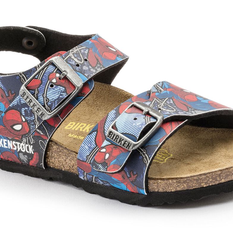 New York Birko-Flor Spiderman Action Blue New York Birko-Flor Spiderman Action Blue