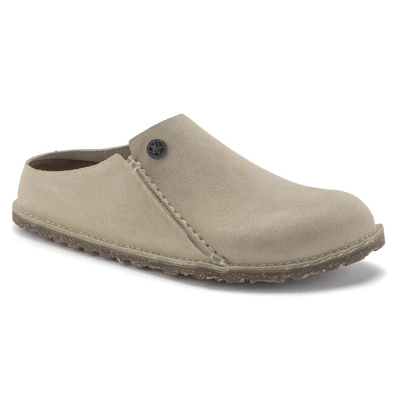Zermatt Premium Suede Leather Eggshell BIRKENSTOCK