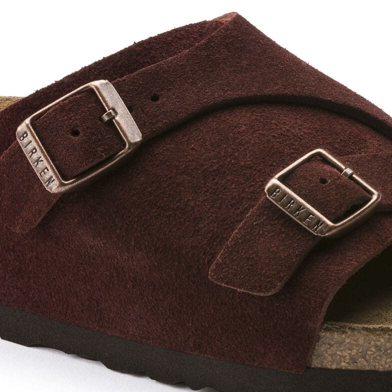 Zürich Suede Leather Soft Footbed Port Zürich Suede Leather Soft Footbed Port