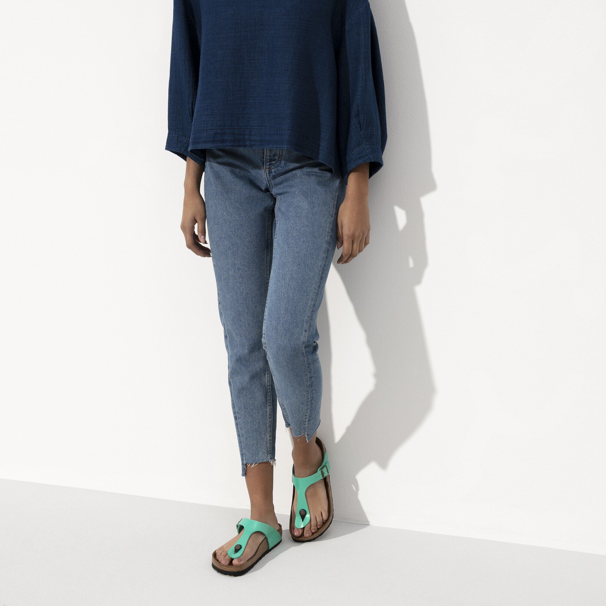 Birkenstock gizeh graceful emerald Clearance