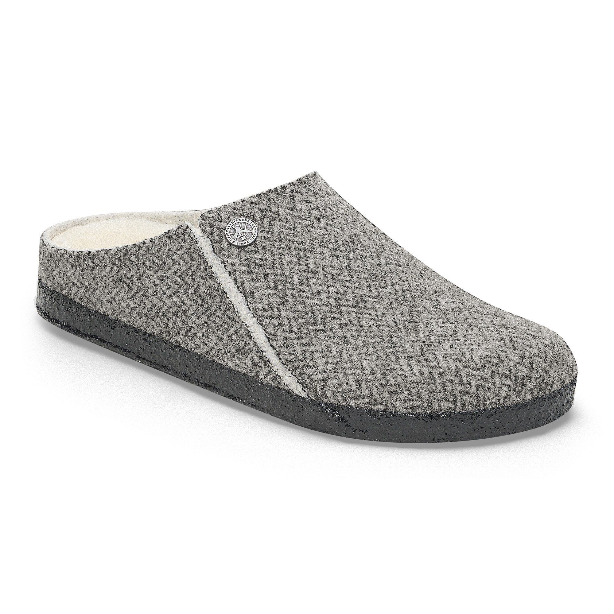 ビルケン　ツェルマットdarkbery WOOL36 新品　定価¥17600 Zermatt / ツェルマット フェルト ヘリンボーン グレイ | BIRKENSTOCK