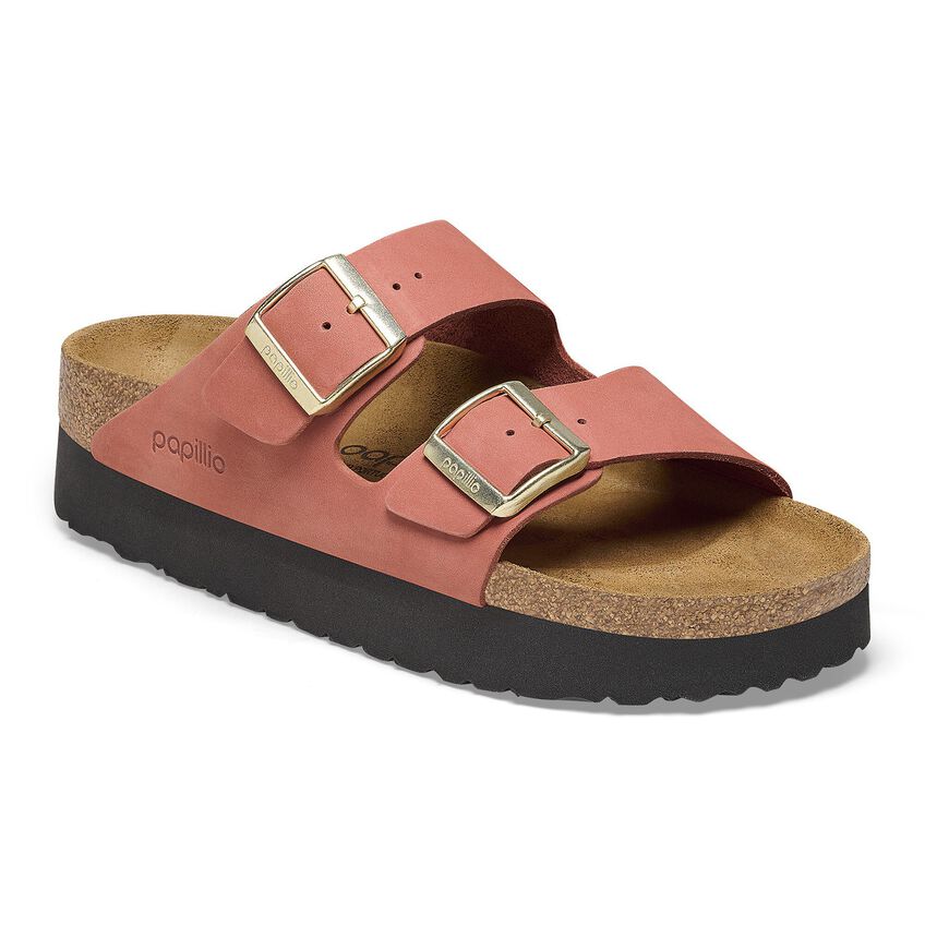 Arizona Platform Natural Leather Nubuck