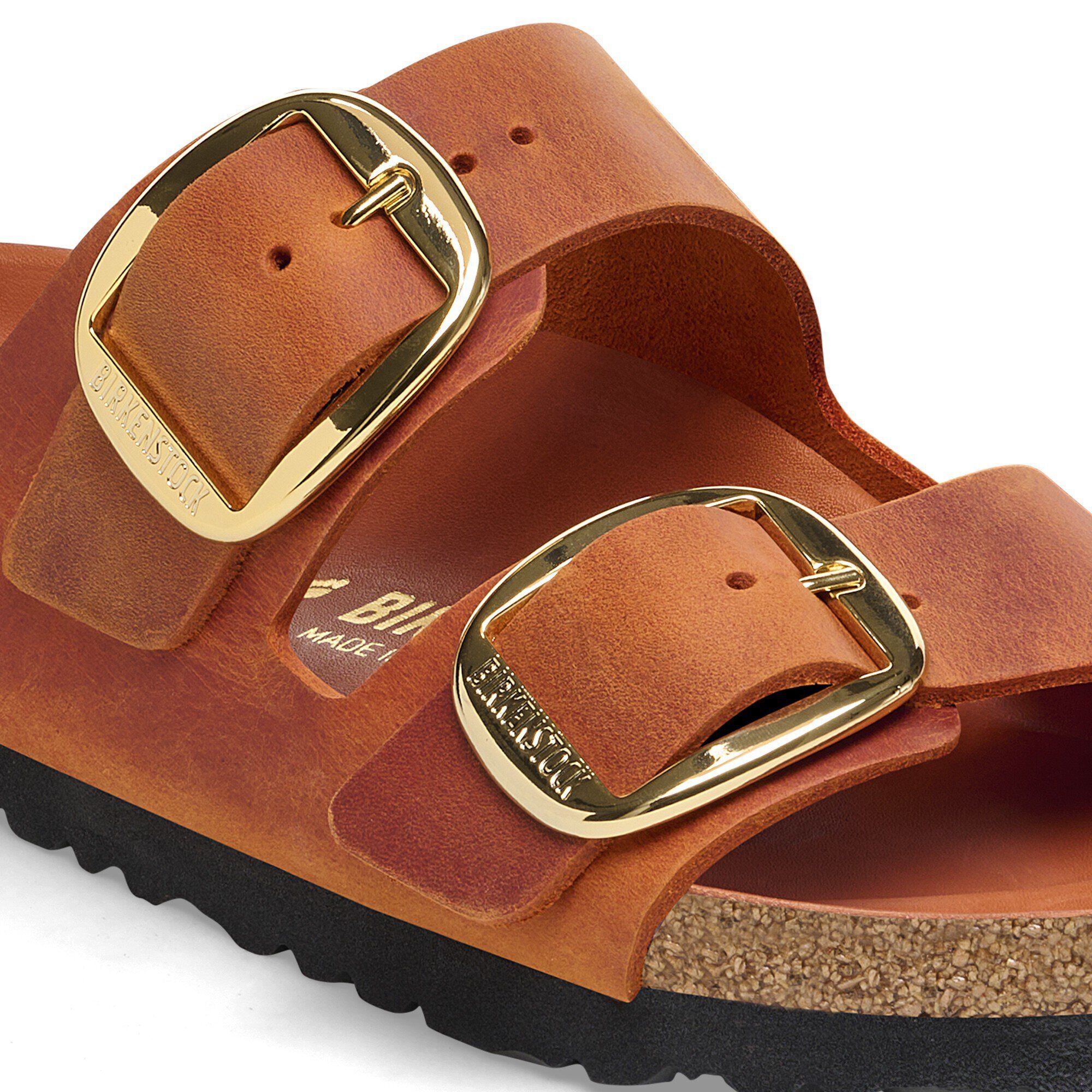 福袋 公式 Arizona BIRKENSTOCK | バーントオレンジ オイルドレザー ビッグバックル アリゾナ / Buckle Big 靴