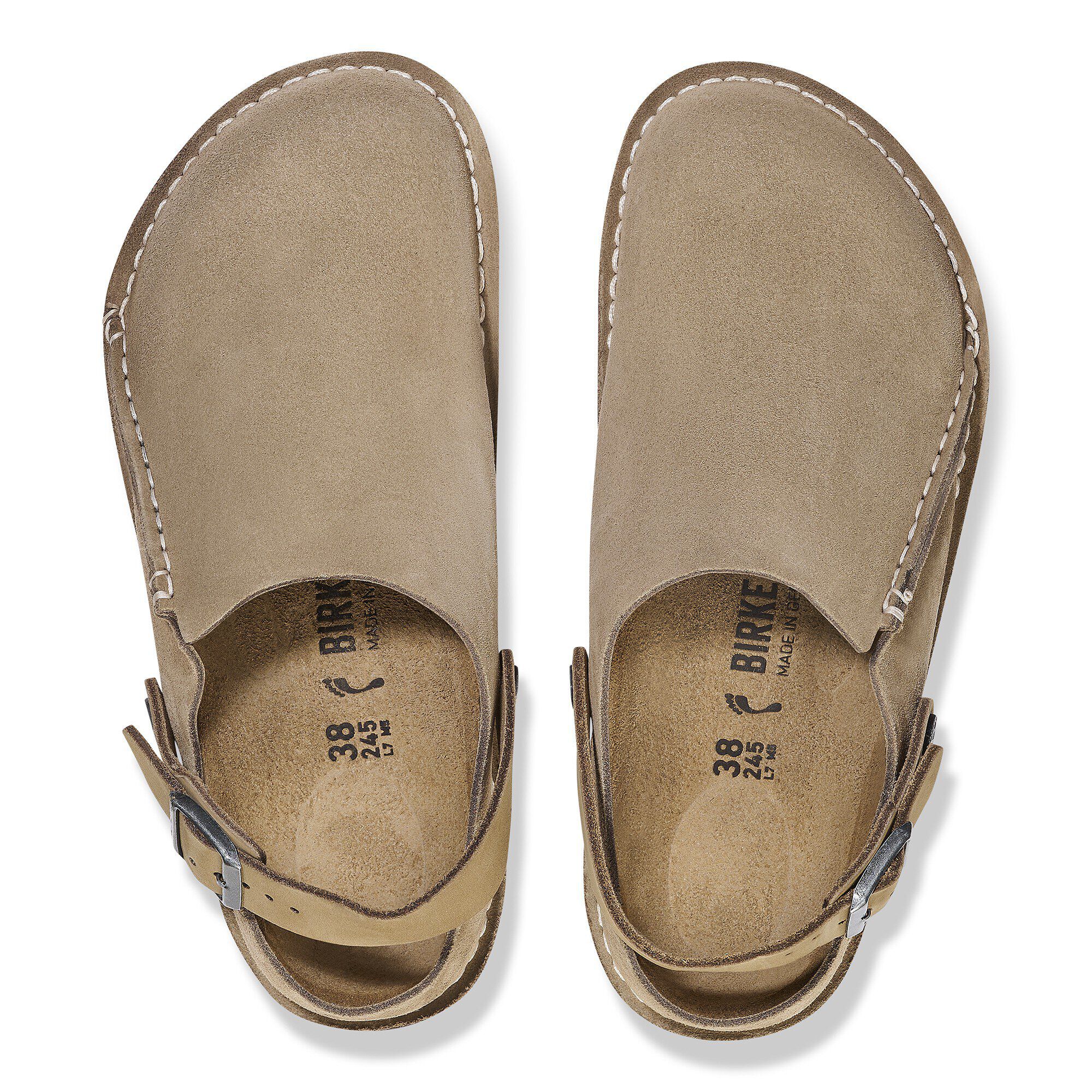 Lutry Premium Veloursleder Gray Taupe BIRKENSTOCK