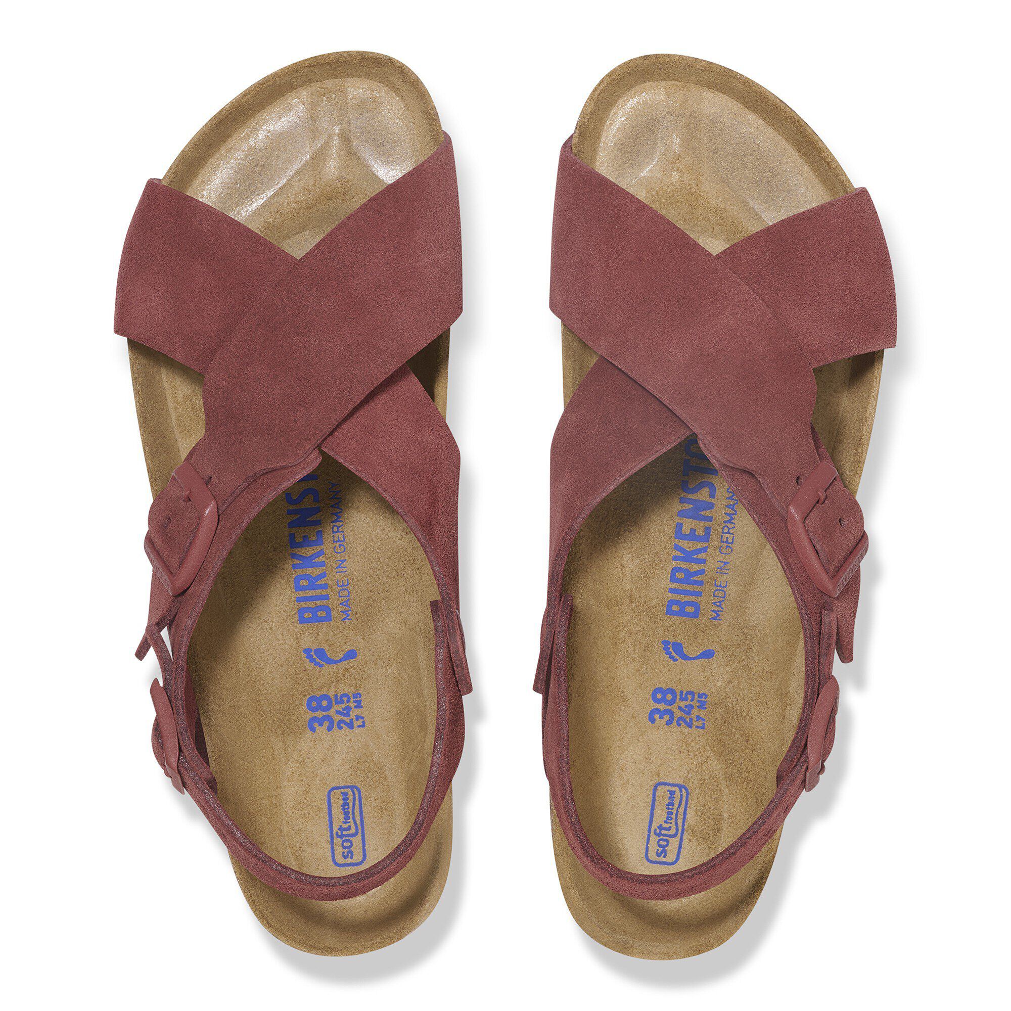 Tulum Weichbettung Veloursleder Chocolate BIRKENSTOCK