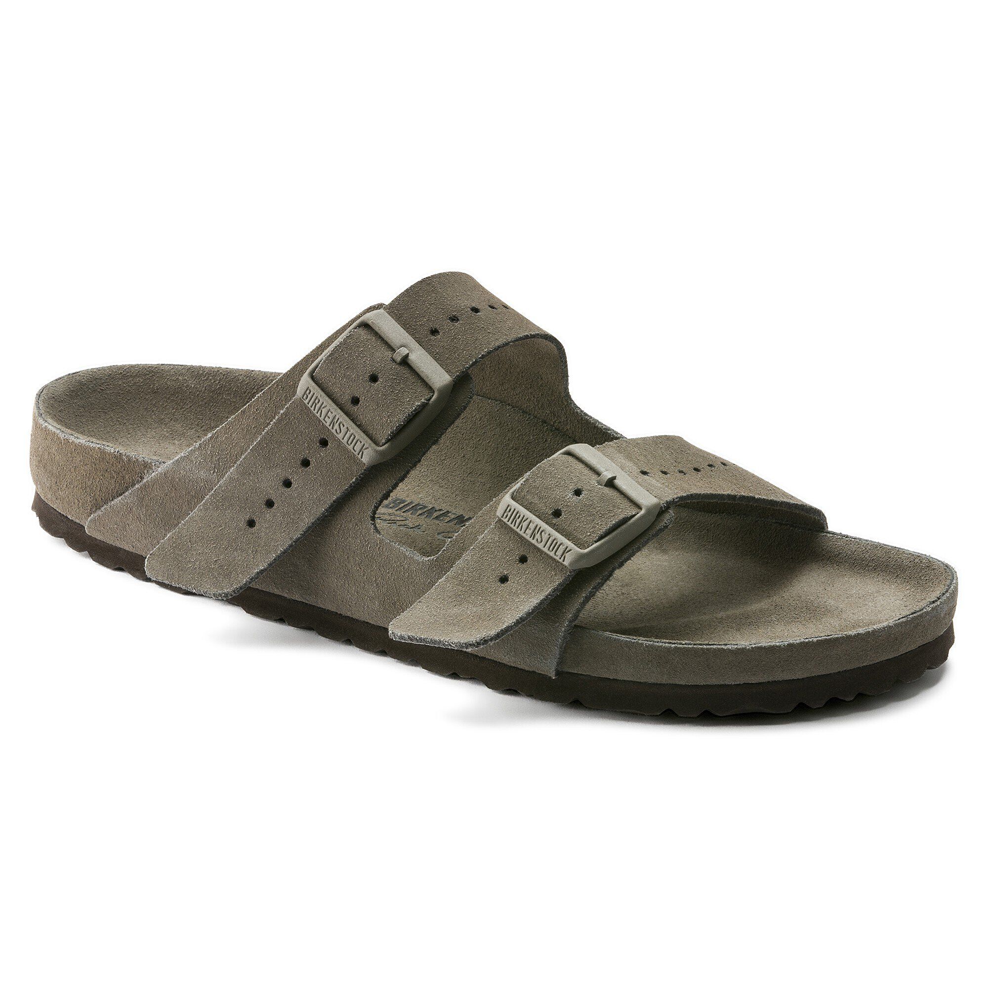 Rick Owens Arizona Suede Leather Velour Dust | BIRKENSTOCK