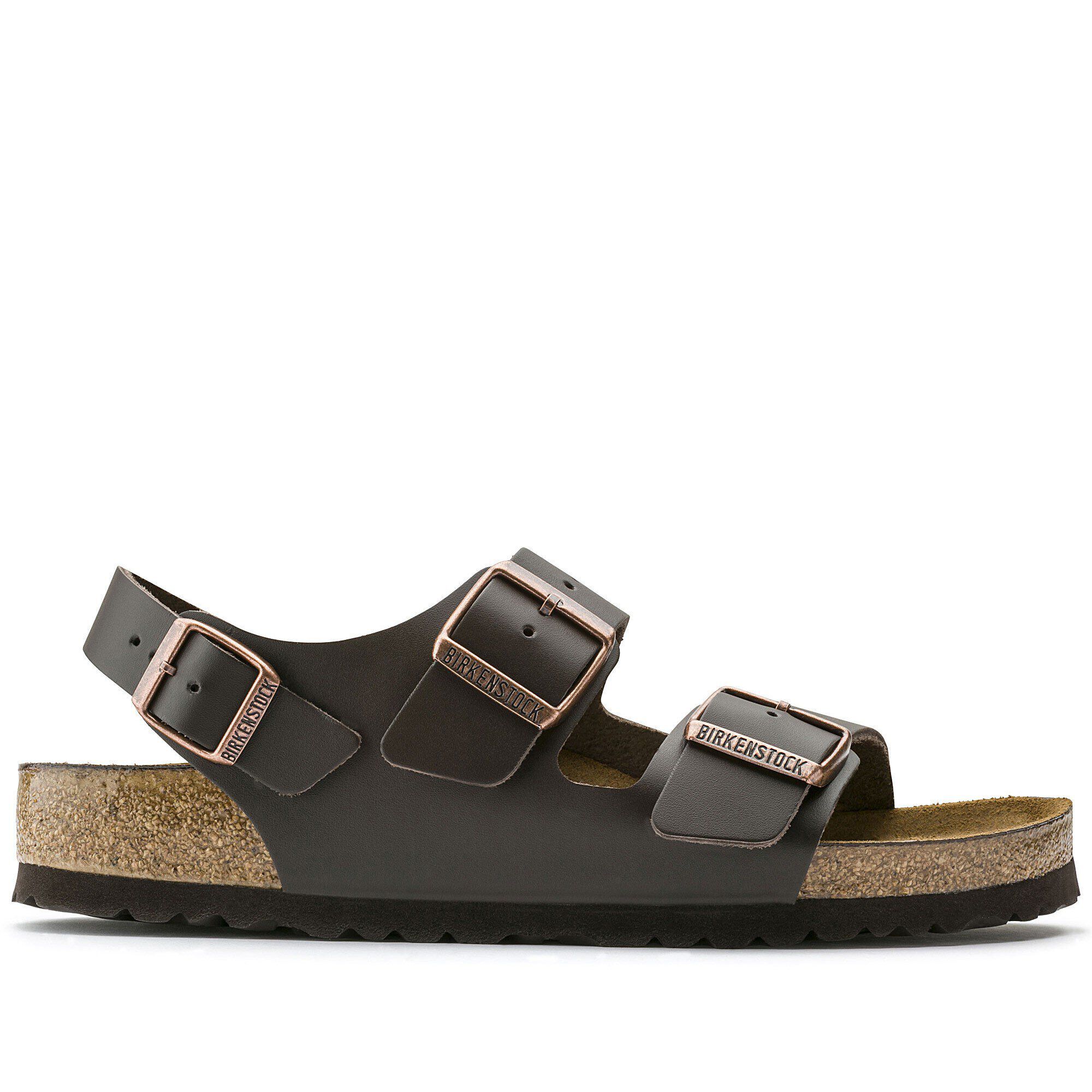 極美品　ビルケンシュトック　ミラノ　26.5センチ　ダークブラウン Milano / ミラノ スムースレザー ダークブラウン | BIRKENSTOCK
