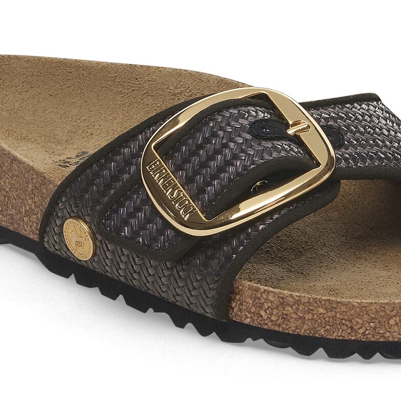 Madrid Big Buckle Raffia Textile Madrid Big Buckle Raffia Textile