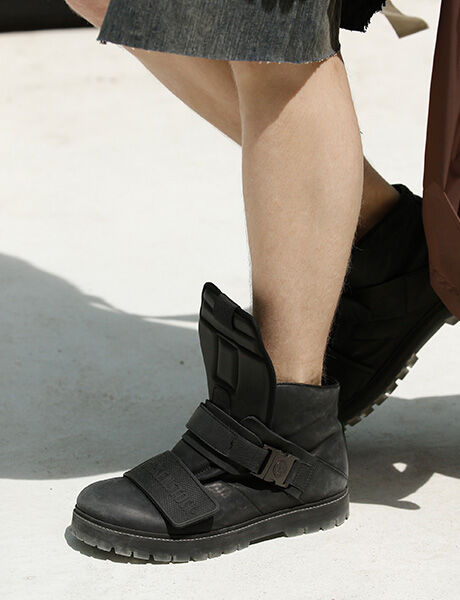 Rick owens birkenstock boots top
