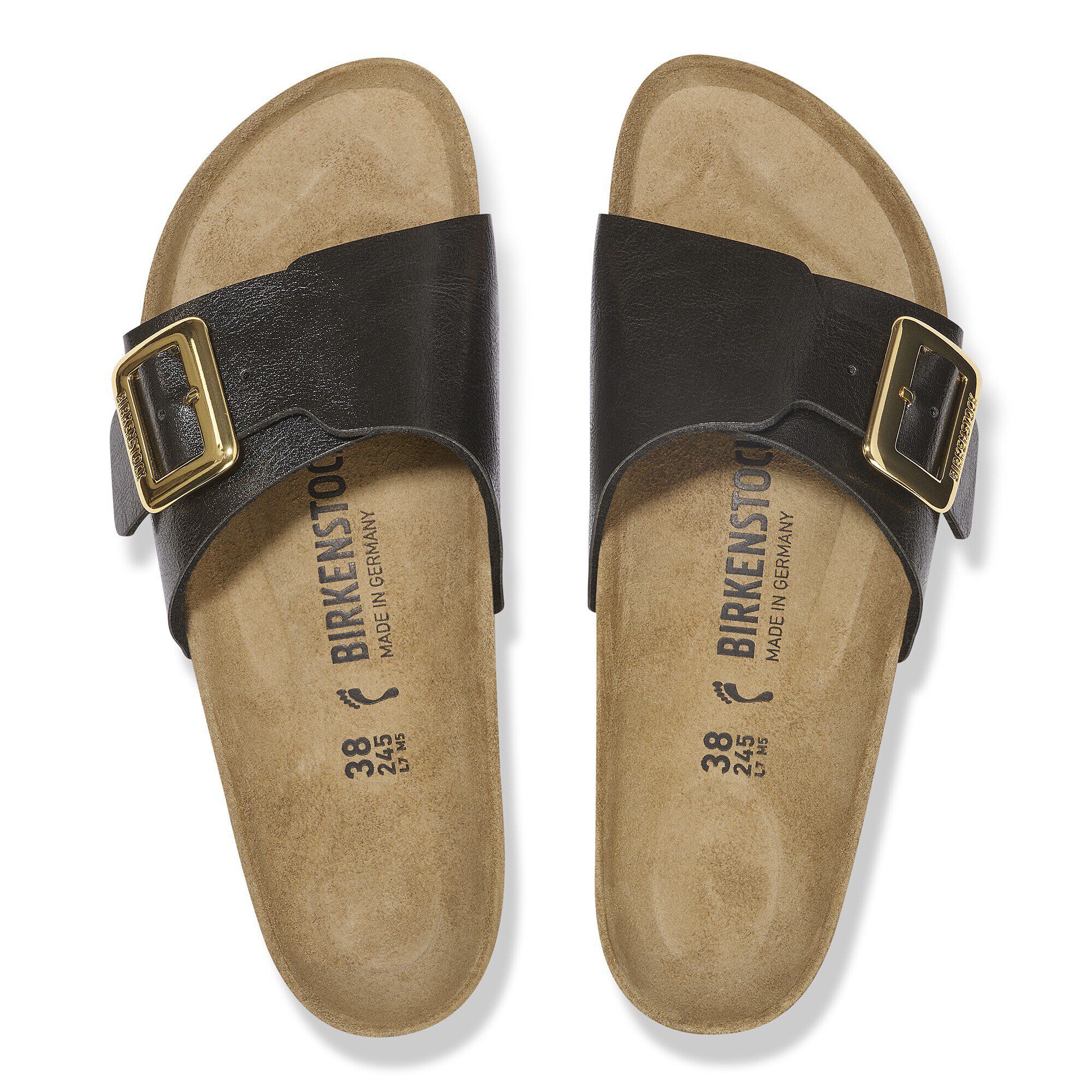 Catalina Luxe Buckle Birko-Flor Graceful Licorice | BIRKENSTOCK