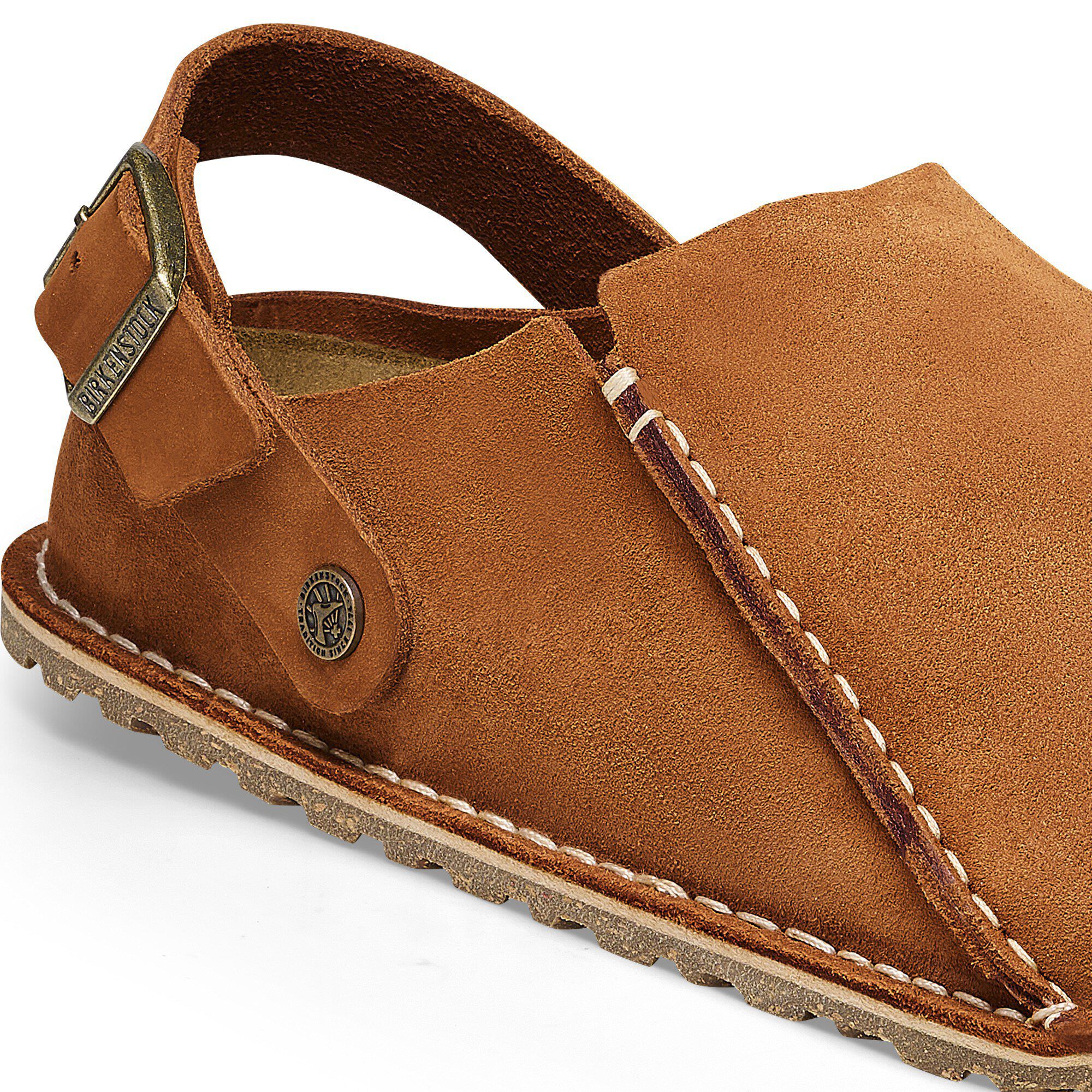 Lutry Premium Suede Suede Leather Black | BIRKENSTOCK