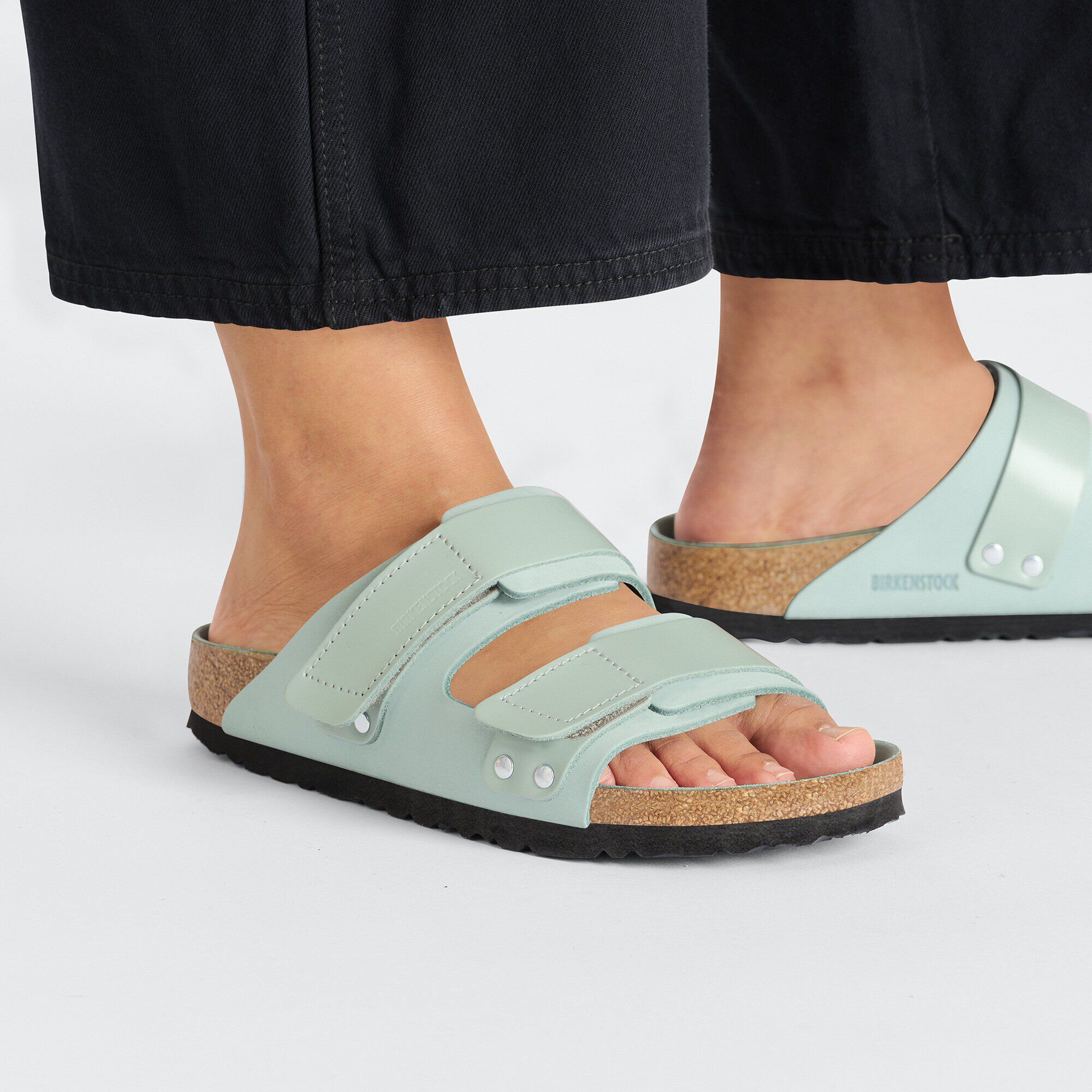 Uji Nubuck Leather Surf Green | BIRKENSTOCK Uji Nubuck Leather Surf Green | BIRKENSTOCK