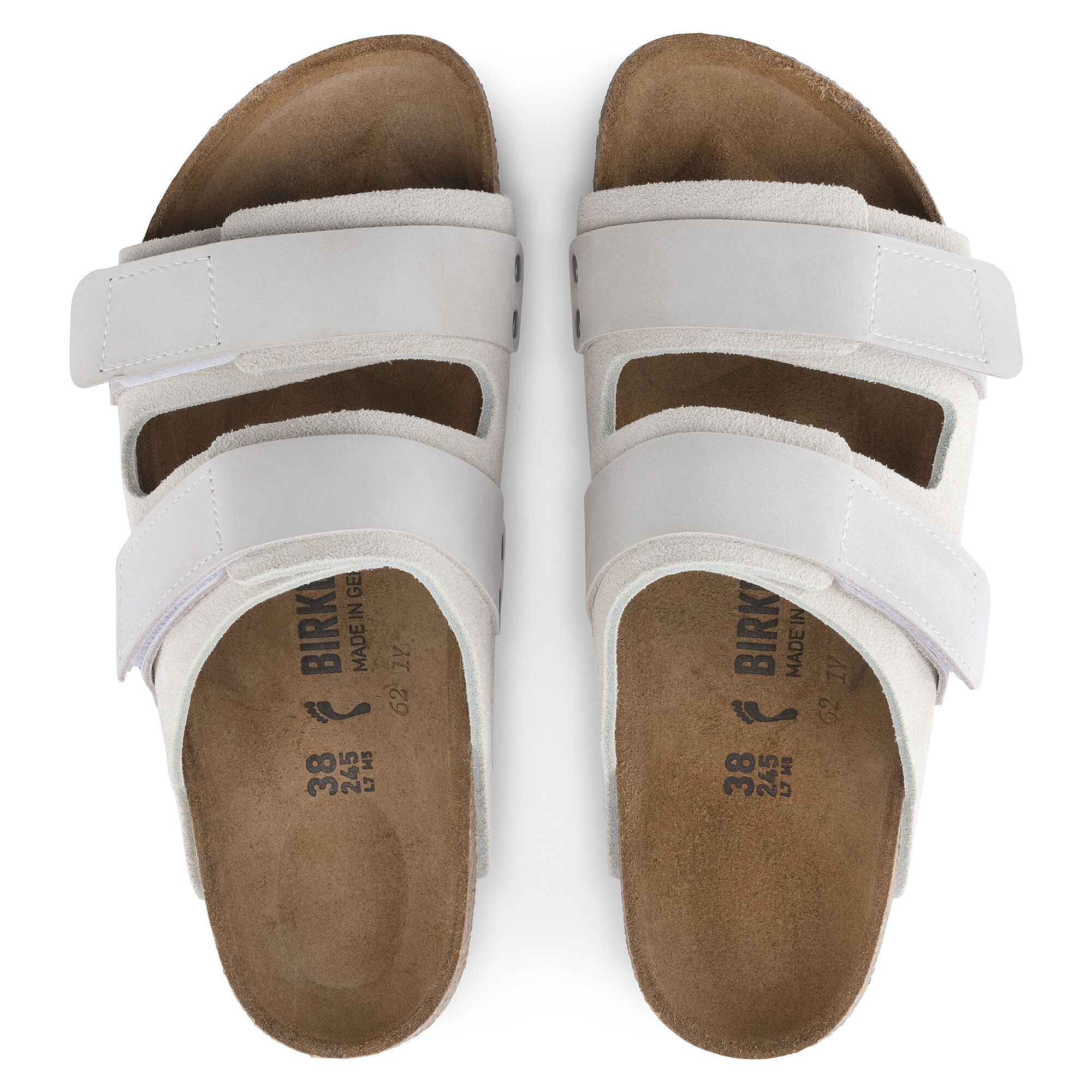Birkenstock arizona discount white nubuck